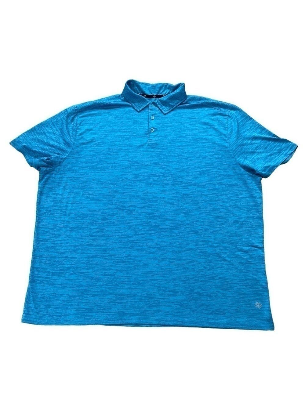 Men’s Zelos Flex Colored 3 button Polo Short sleeve shirt size XXL